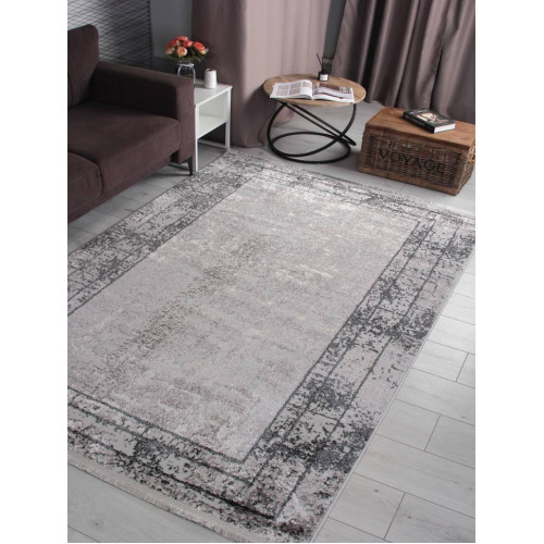 Ковер LORA ( ЛОРА ) 8070G - GREY / GREY  