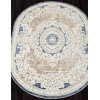 Ковер ANTEP ( АНТЕП ) O1701 - 630 CREAM / BLUE ( Овал )  