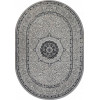 Ковер PALERMO ( ПАЛЕРМО ) F294 - DARK GRAY ( Овал )  