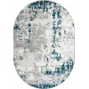 Ковер PALERMO ( ПАЛЕРМО ) F282 - GRAY ( Овал ) 