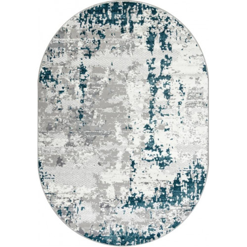 Ковер PALERMO ( ПАЛЕРМО ) F282 - GRAY ( Овал ) 