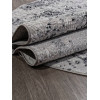Ковер PALERMO ( ПАЛЕРМО ) F281 - DARK GRAY ( Овал ) 