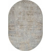 Ковер PALERMO ( ПАЛЕРМО ) F281 - GRAY - GREEN ( Овал )