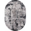 Ковер PALERMO ( ПАЛЕРМО ) F282 - DARK GRAY ( Овал )