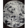Ковер PALERMO ( ПАЛЕРМО ) F284 - DARK GRAY ( Овал )