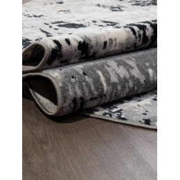 Ковер PALERMO ( ПАЛЕРМО ) F284 - DARK GRAY ( Овал )