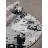 Ковер PALERMO ( ПАЛЕРМО ) F284 - DARK GRAY ( Овал )