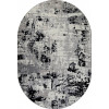 Ковер PALERMO ( ПАЛЕРМО ) F284 - DARK GRAY ( Овал )