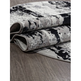 Ковер PALERMO ( ПАЛЕРМО ) F285 - DARK GRAY ( Овал ) 