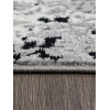 Ковер PALERMO ( ПАЛЕРМО ) F285 - DARK GRAY ( Овал ) 
