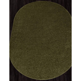 Ковер LANA ( ЛАНА ) T600 - GREEN ( Овал )    
