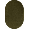 Ковер LANA ( ЛАНА ) T600 - GREEN ( Овал )    