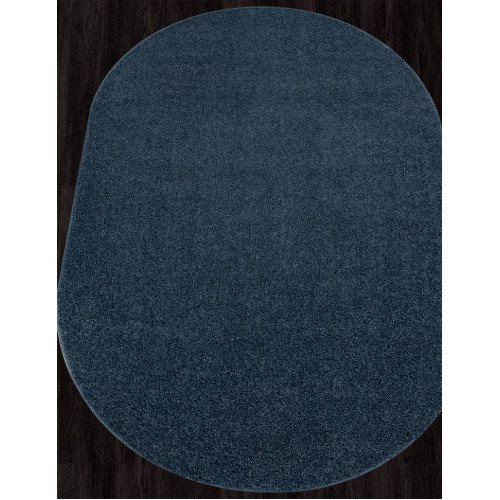 Ковер LANA ( ЛАНА ) T600 - BLUE ( Овал )   