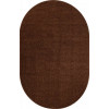 Ковер LANA ( ЛАНА ) T600 - BROWN ( Овал )