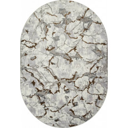 Ковер PALERMO ( ПАЛЕРМО ) F289 - GRAY-GREEN ( Овал )