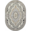 Ковер PALERMO ( ПАЛЕРМО ) F290 - GRAY-GREEN ( Овал ) 
