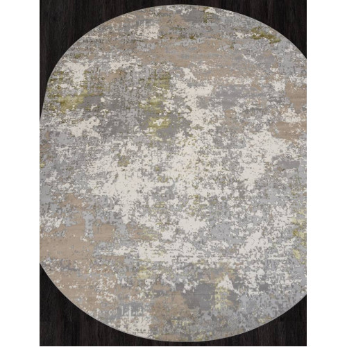 Ковер LIMAN ( ЛИМАН ) F163 - CREAM-GREEN ( Овал )