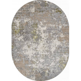Ковер LIMAN ( ЛИМАН ) F163 - CREAM-GREEN ( Овал )