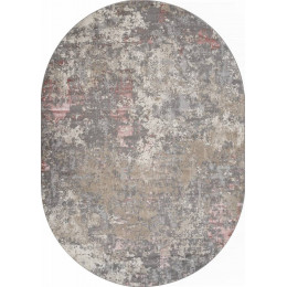 Ковер LIMAN ( ЛИМАН ) F163 - BEIGE-PINK ( Овал ) 