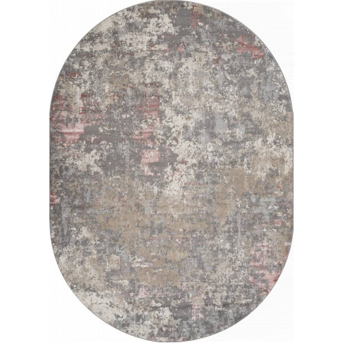Ковер LIMAN ( ЛИМАН ) F163 - BEIGE-PINK ( Овал ) 