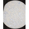 Ковер LIMAN ( ЛИМАН ) F164 - CREAM-BLUE ( Овал )  