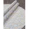 Ковер LIMAN ( ЛИМАН ) F164 - CREAM-BLUE ( Овал )  