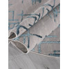 Ковер LIMAN ( ЛИМАН ) F164 - GRAY-D. BLUE ( Овал )   