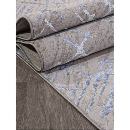 Ковер LIMAN ( ЛИМАН ) F164 - GRAY-D. BLUE 