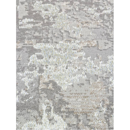 Ковер LIMAN ( ЛИМАН ) F165 - CREAM-BLUE ( Овал )   