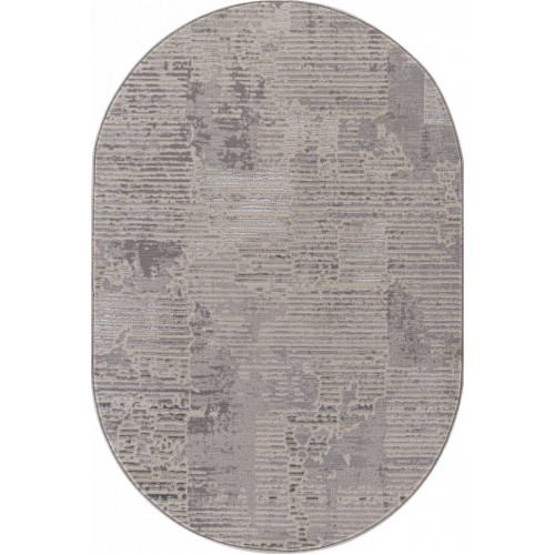 Ковер LIMAN ( ЛИМАН ) F168 - CREAM-GRAY ( Овал )