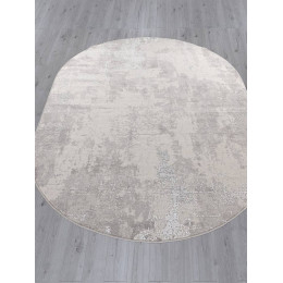 Ковер LIMAN ( ЛИМАН ) F169 - CREAM-GRAY ( Овал )