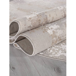 Ковер LIMAN ( ЛИМАН ) F477 - GRAY-BEIGE ( Овал )