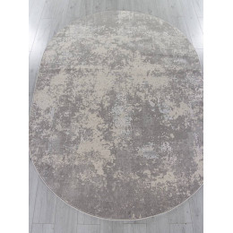 Ковер LIMAN ( ЛИМАН ) F477 - GRAY-BEIGE ( Овал )