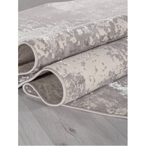 Ковер LIMAN ( ЛИМАН ) F477 - GRAY-BEIGE ( Овал )