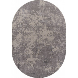 Ковер LIMAN ( ЛИМАН ) F477 - GRAY-BEIGE ( Овал )