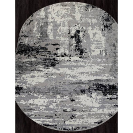 Ковер PALERMO ( ПАЛЕРМО ) F279 - DARK GRAY ( Овал )