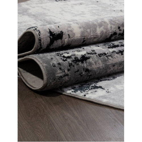 Ковер PALERMO ( ПАЛЕРМО ) F279 - DARK GRAY ( Овал )