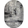 Ковер PALERMO ( ПАЛЕРМО ) F279 - DARK GRAY ( Овал )
