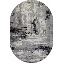 Ковер PALERMO ( ПАЛЕРМО ) F279 - DARK GRAY ( Овал )