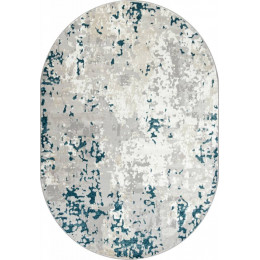 Ковер PALERMO ( ПАЛЕРМО ) F283 - GRAY ( Овал )