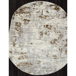 Ковер PALERMO ( ПАЛЕРМО ) F284 - BEIGE-GREEN ( Овал )