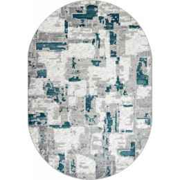 Ковер PALERMO ( ПАЛЕРМО ) F288 - GRAY ( Овал )