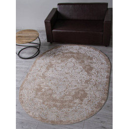 Ковер LIMAN ( ЛИМАН ) F481 - BEIGE ( Овал )
