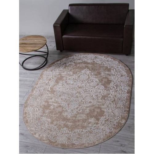 Ковер LIMAN ( ЛИМАН ) F481 - BEIGE ( Овал )