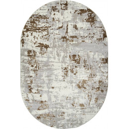 Ковер PALERMO ( ПАЛЕРМО ) F284 - GRAY-GREEN ( Овал ) 