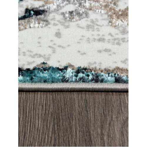 Ковер PARADIZE ( ПАРАДИЗ ) 01634A - GREY / TURQUOISE