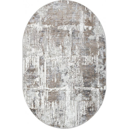 Ковер PARADIZE ( ПАРАДИЗ ) 06735B - CREAM HB / GREY ( Овал )