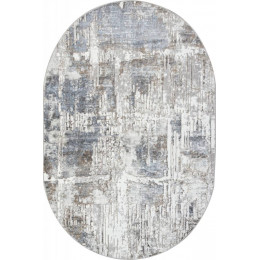 Ковер PARADIZE ( ПАРАДИЗ ) 06735B - L.BLUE / GREY ( Овал )