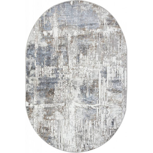Ковер PARADIZE ( ПАРАДИЗ ) 06735B - L.BLUE / GREY ( Овал )