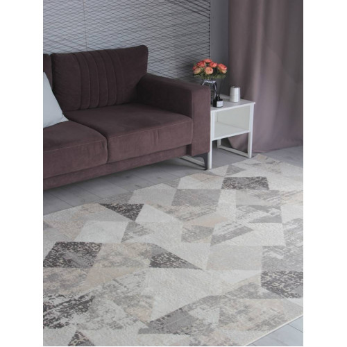 Ковер LUCCI ( ЛЮССИ ) P1569 - L.GRAY / L.GRAY 